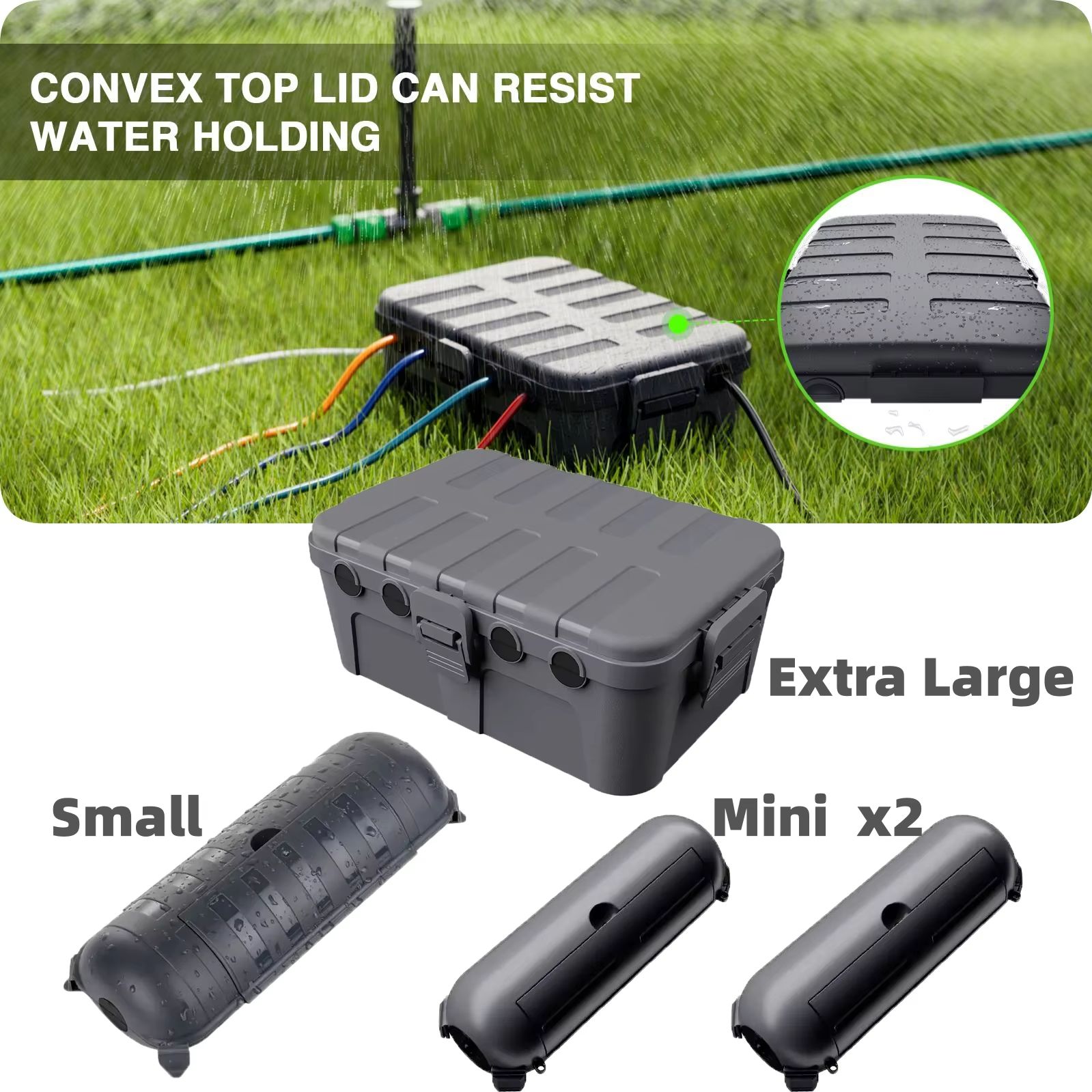 Outdoor Power Strip Weatherproof - Penutup Kabel Kotak Listrik Luar Ruangan