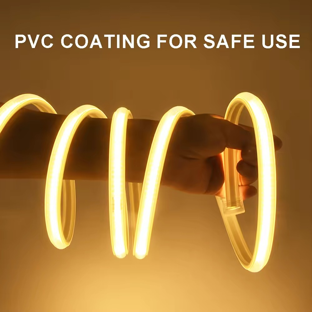 Strip Led COB kecerahan tinggi - Outdoor Power Strip Weatherproof ulasan dan harga