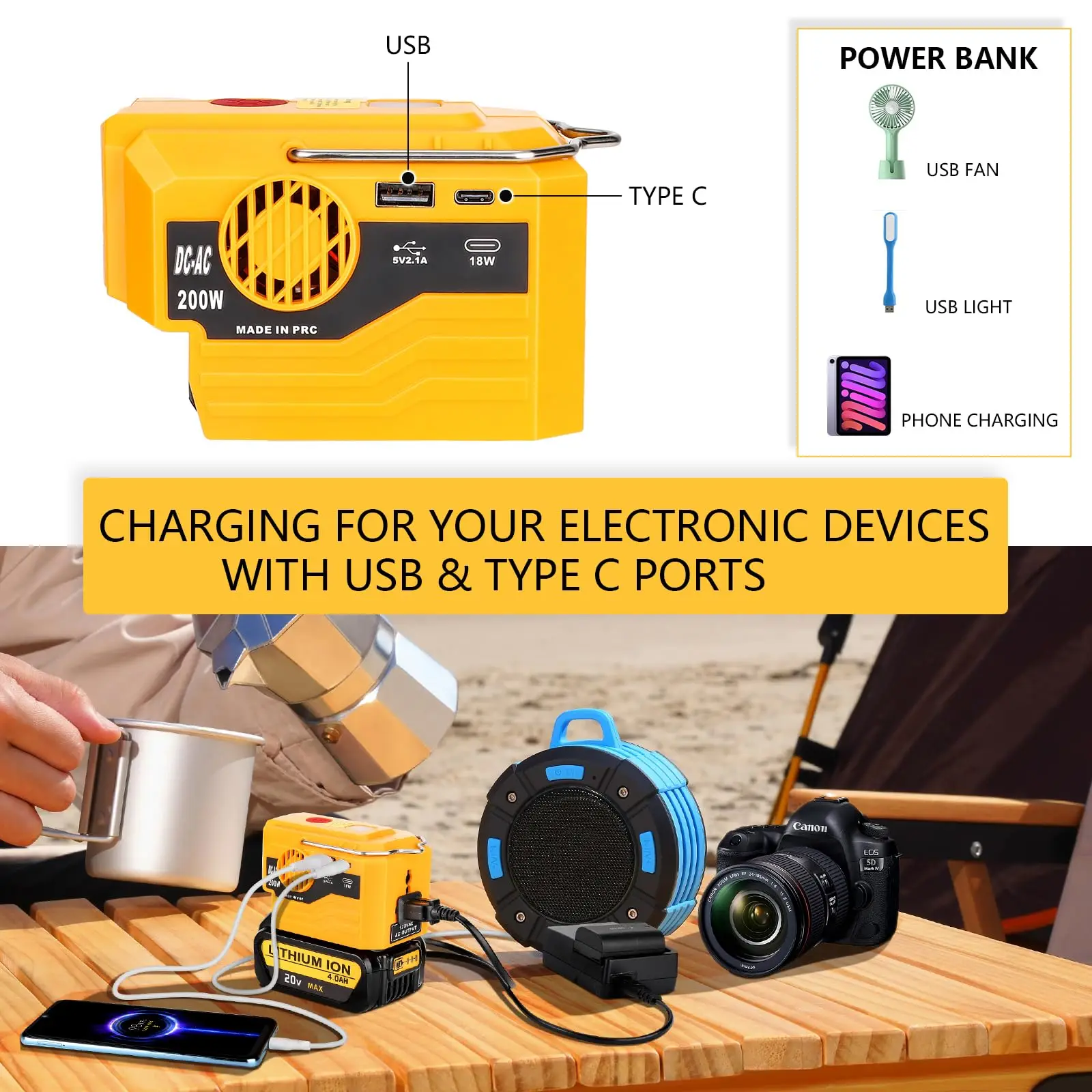 Generator Daya Camping Luar Ru - Ac Outdoor Power ulasan dan harga