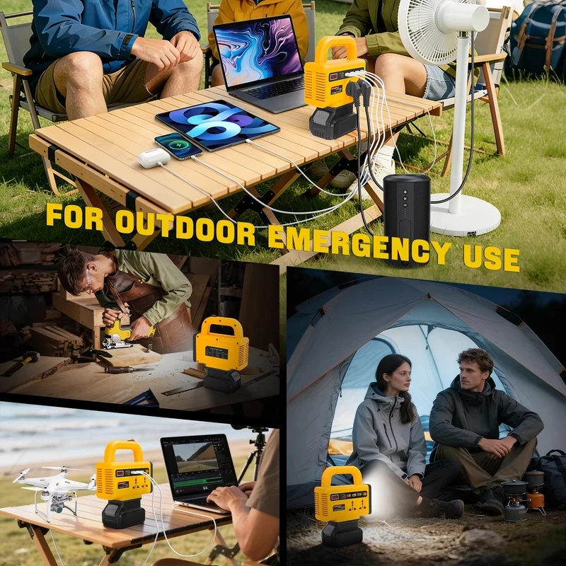 Inverter Daya 150W, Konverter  - Outdoor Power Adapter Usb C ulasan dan harga