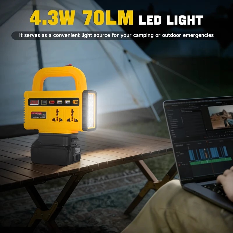 Inverter Daya 150W, Konverter  - Outdoor Power Adapter Usb C ulasan dan harga