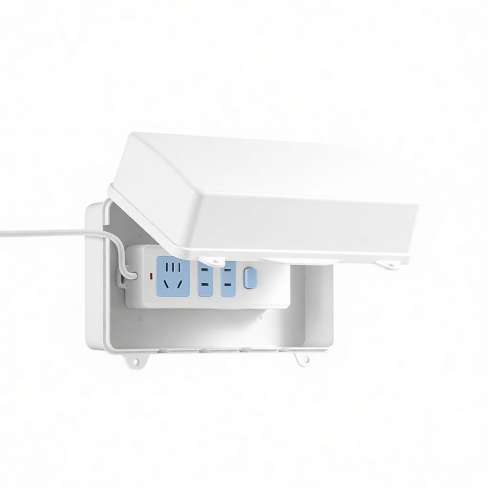 Kotak Penutup Stop Kontak List - Outdoor Power Strip Weatherproof ulasan dan harga