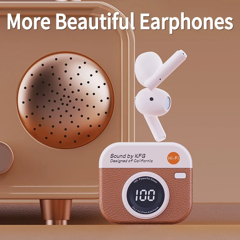Headset Nirkabel Bluetooth 5.3 - Outdoor Power Adapter Usb C ulasan dan harga