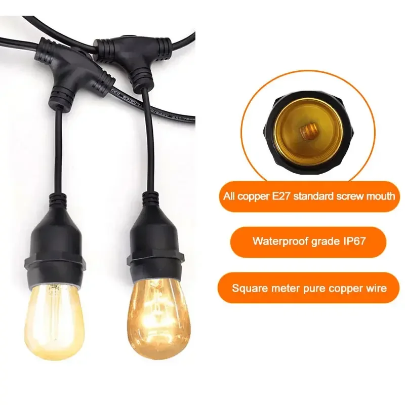 Pemegang lampu kepala berulir, - Outdoor Power Strip Weatherproof ulasan dan harga
