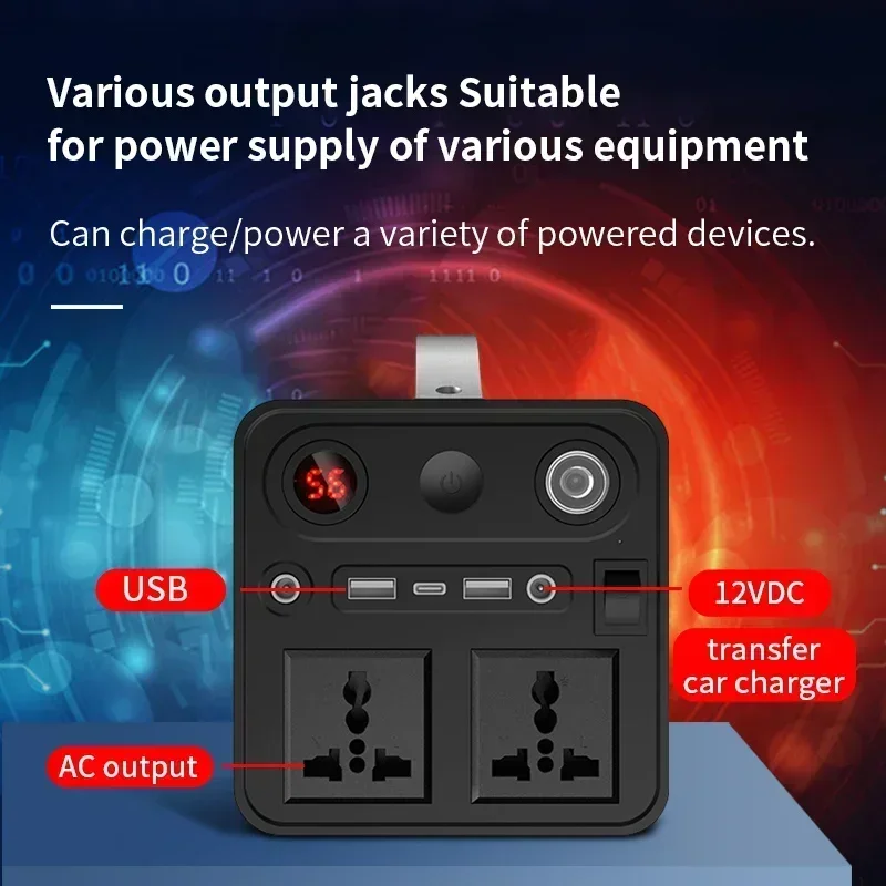 PURFIELD Power portabel 68000m - Ac Outdoor Power ulasan dan harga
