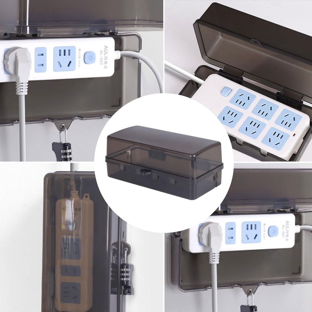 Kotak Steker Plastik Tahan Lam - Outdoor Power Strip Weatherproof ulasan dan harga