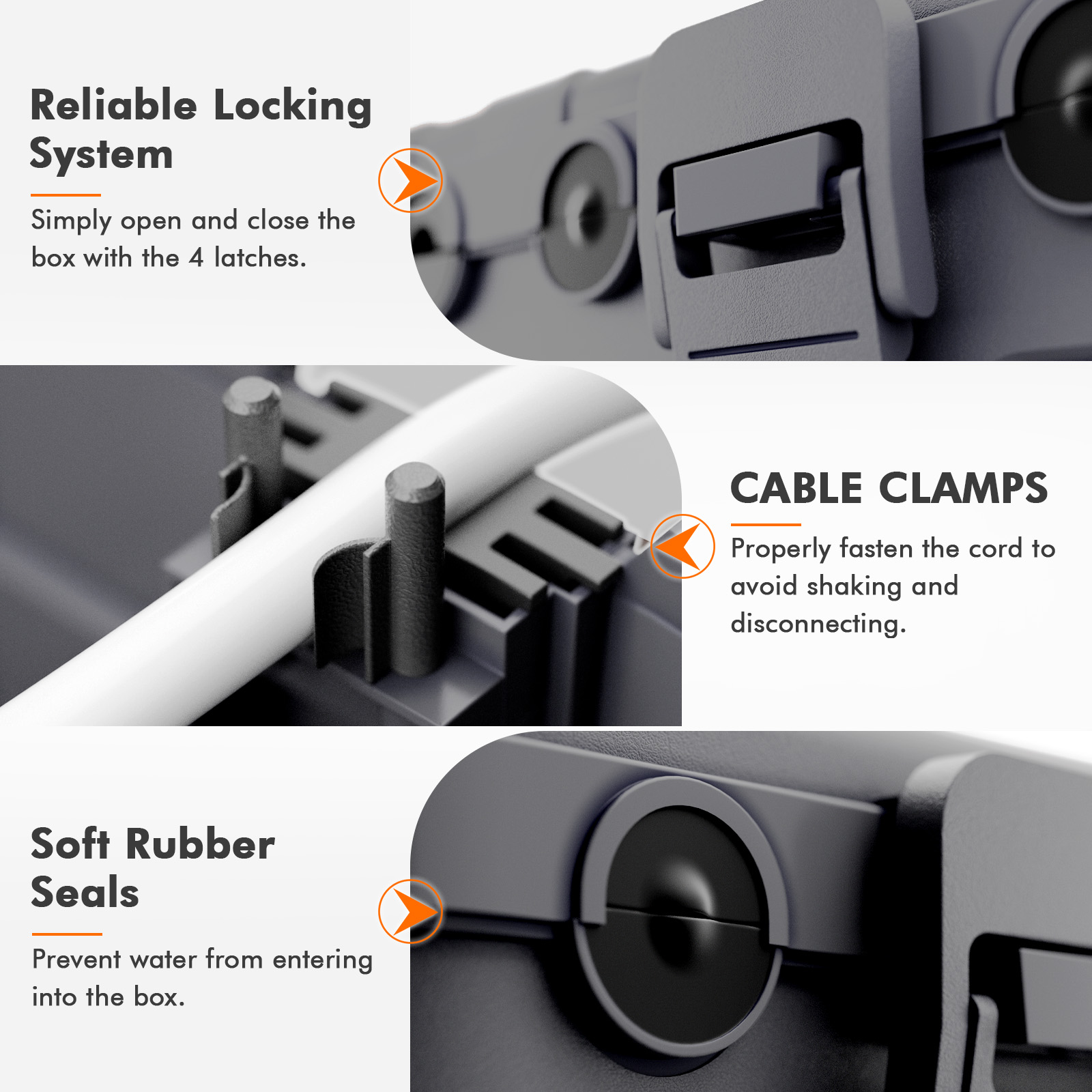 Kotak Sambungan Tahan Cuaca un - Outdoor Power Strip Weatherproof ulasan dan harga