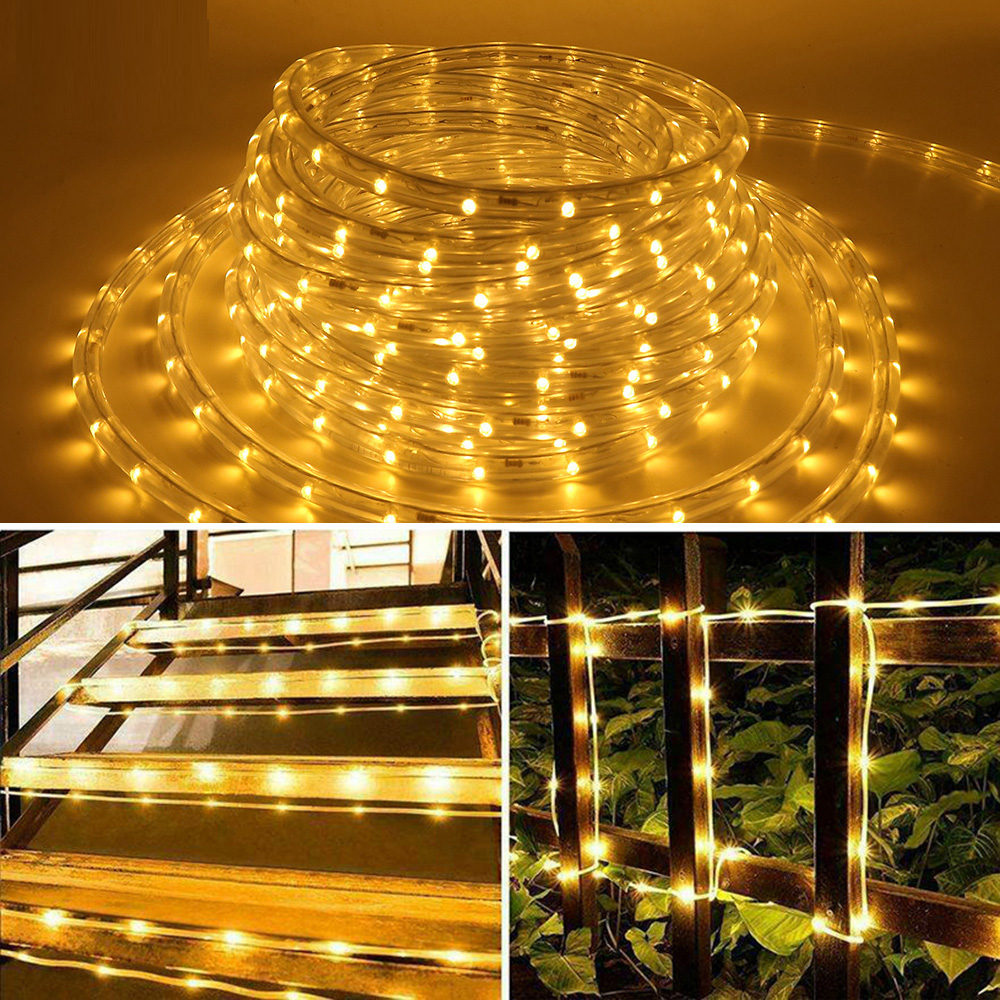 220V 110V Lampu Tali Tube Pela - Outdoor Power Strip Weatherproof ulasan dan harga