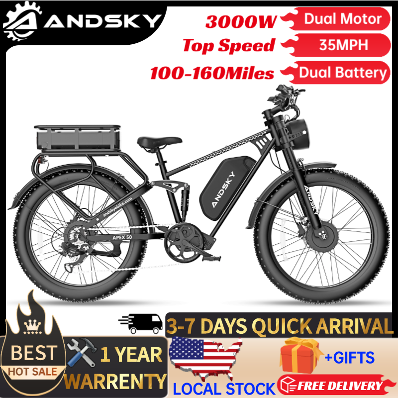 ANDSKY Apex50 AWD Sepeda Listr - Outdoor Power Tool Kit ulasan dan harga